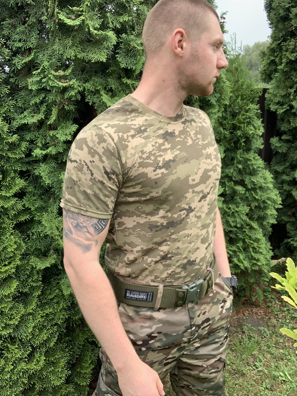 

Футболка ВСУ камуфляжная пиксель Хлопок 100%