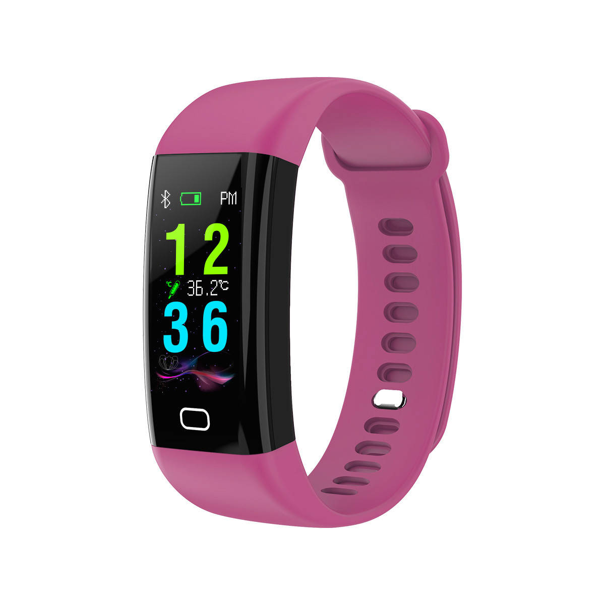 

Умный фитнес-браслет Lemfo F07 Health с измерением температуры (Фиолетовый)