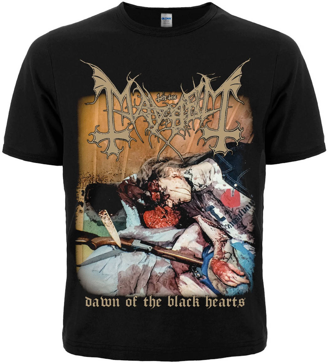 

Футболка Mayhem "Dawn of the Black Hearts", Размер XL