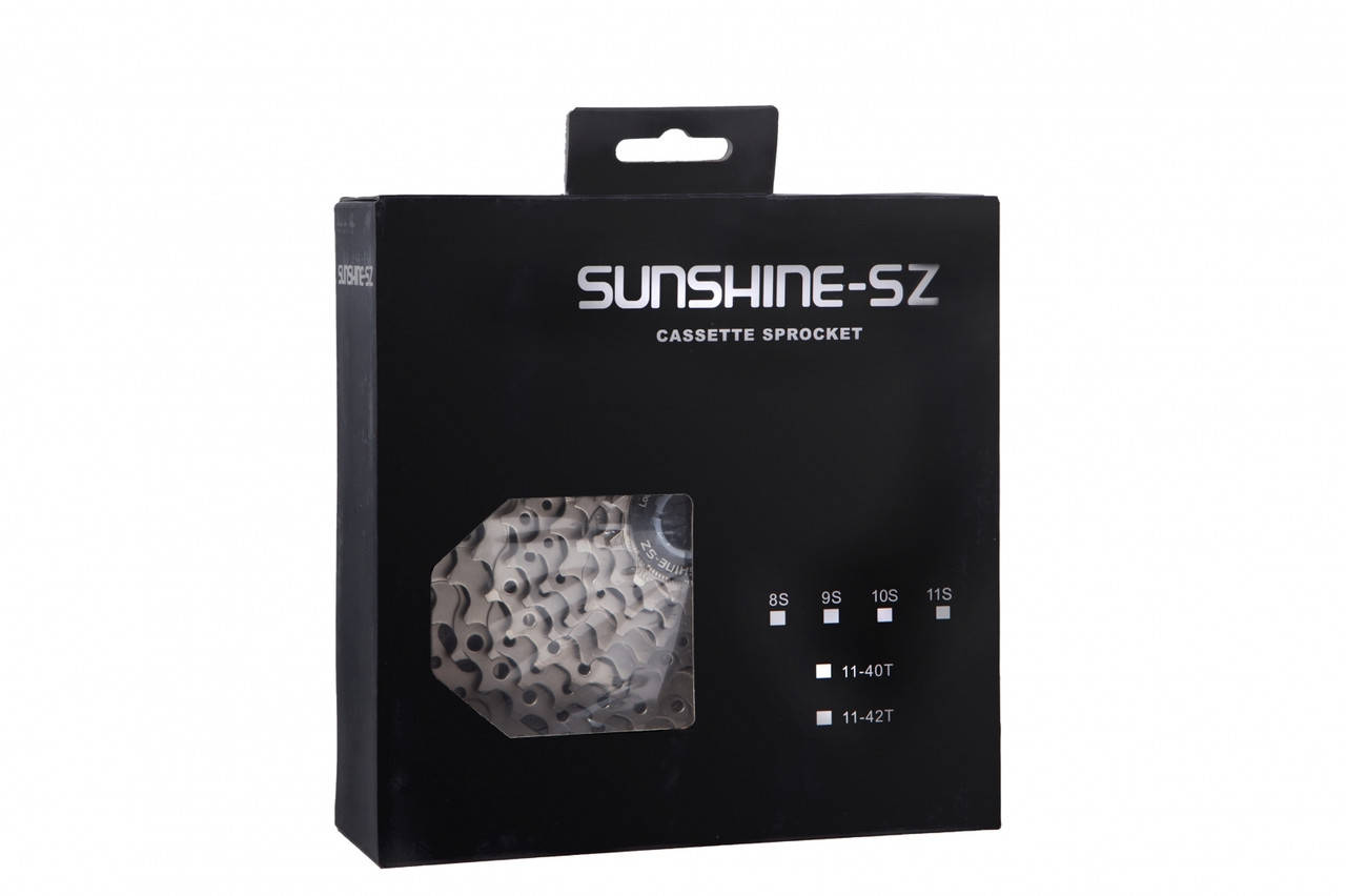 

Кассета SUNSHINE CS-HR2 11-42T на алюминиевом пауке (11 скоростей )