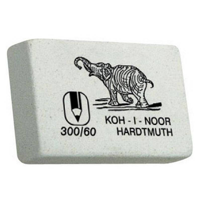 

Ластик Слон из натурального каучука Koh-i-noor 300/60, 01260