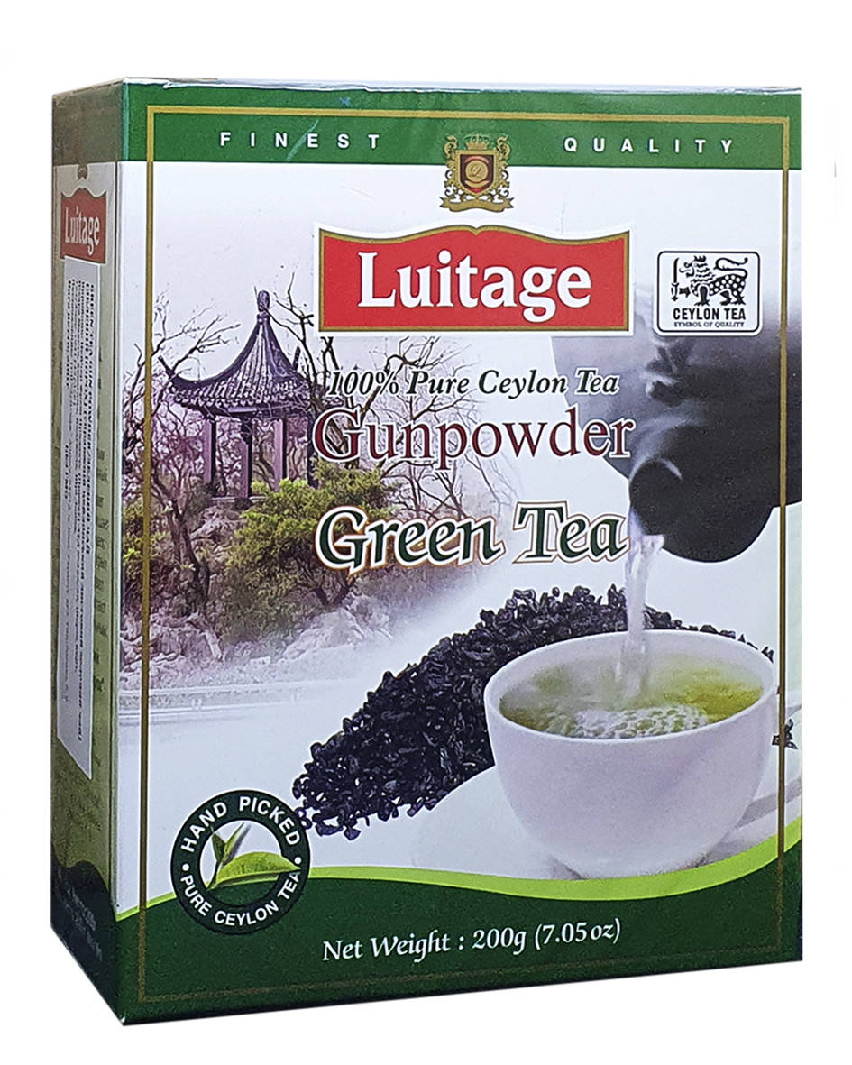 

Чай зелений Luitage Green Tea Gunpowder 200 г (53689)