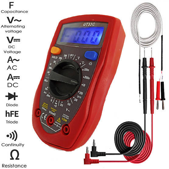 

Универсальный Цифровой Мультиметр DT-33C