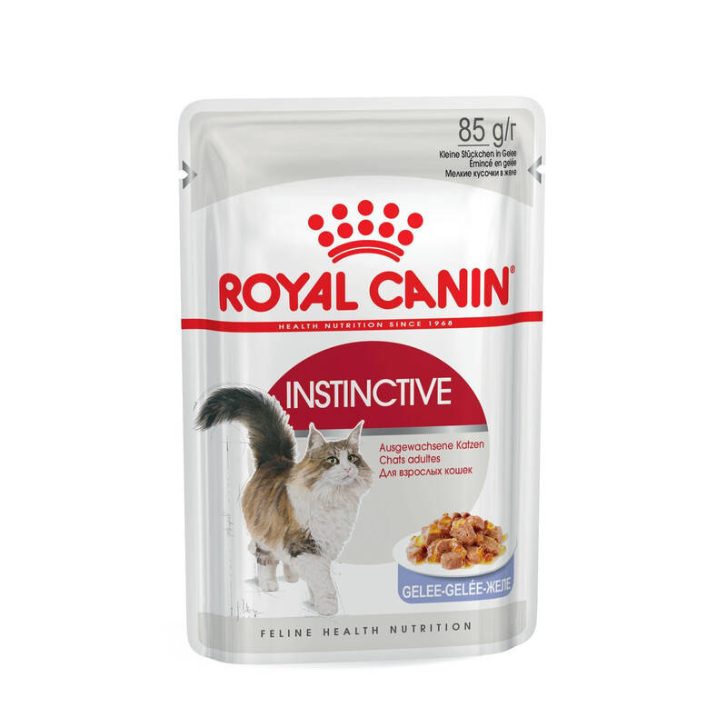 

Влажный корм для котов Royal Canin Instinctive Jelly 85 г