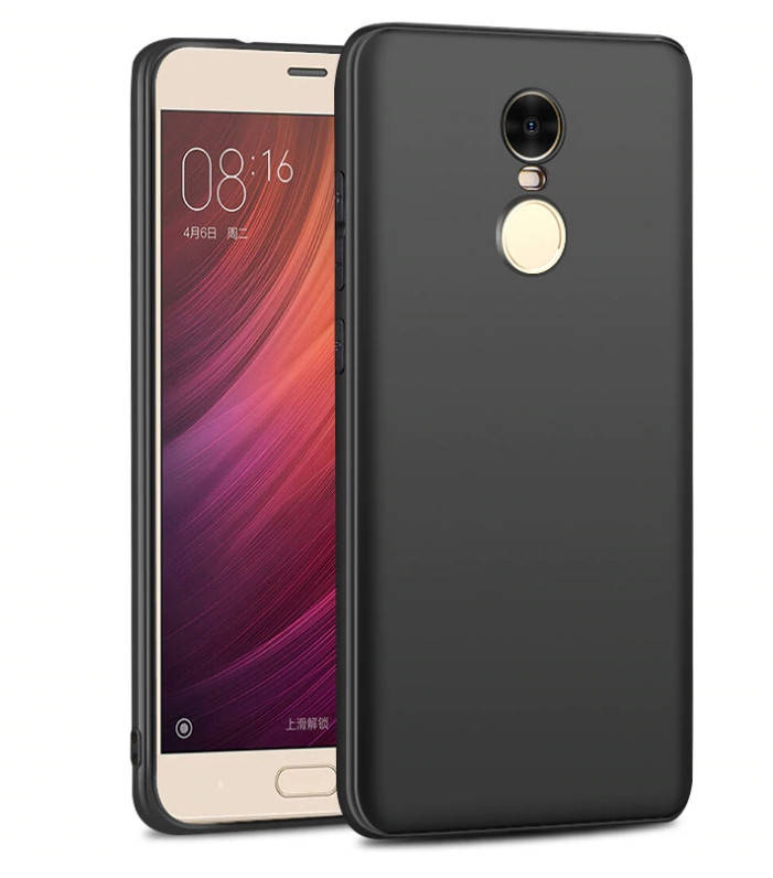 

Силиконовый чехол для Xiaomi Redmi 5 Plus, Черный