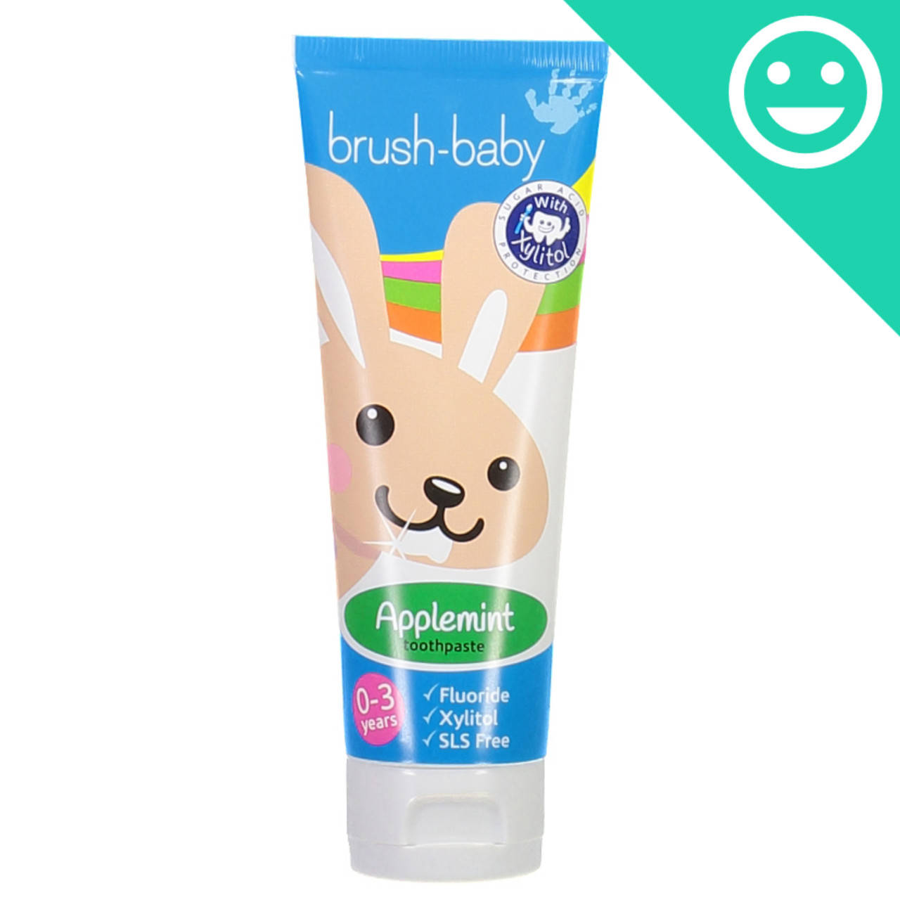 

Детская зубная паста Brush Baby с Ксилитолом от 0 до 3 лет, 50 мл (Brushbaby Ltd)