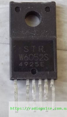 

Микросхема STRW6052S (замена для STRW6051S )