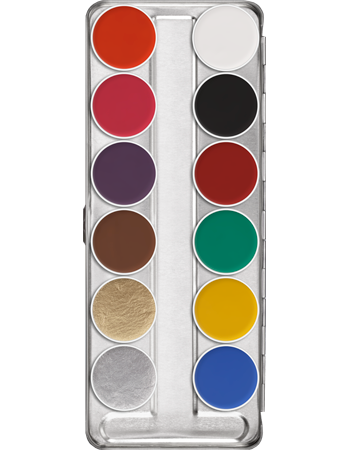 

Палитра аквагрима Криолан, 12 оттенков (палитра SN)