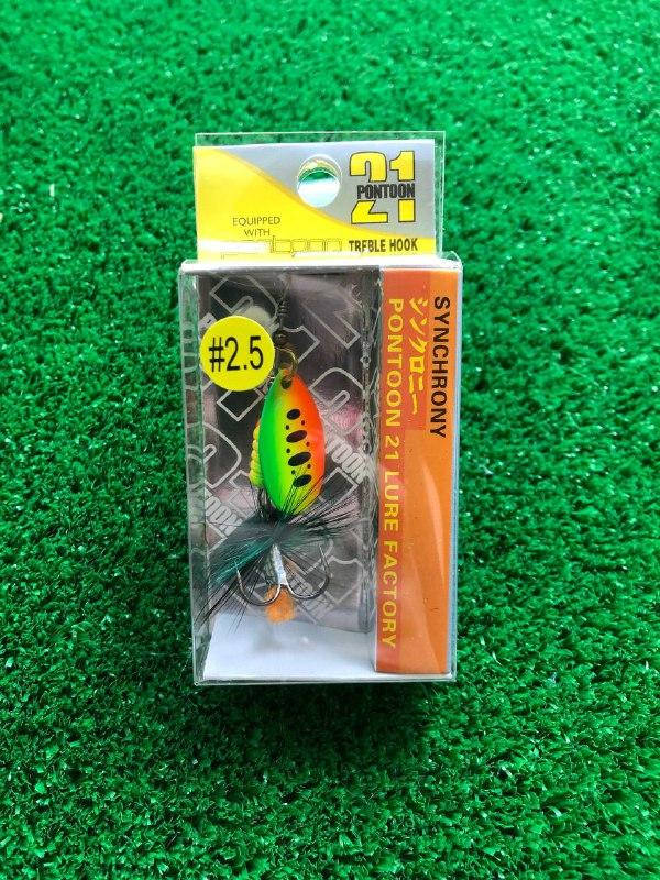 

Блесна вертушка Pontoon 21 SYNCHRONY #2.5 (6.8g) Цвет-004