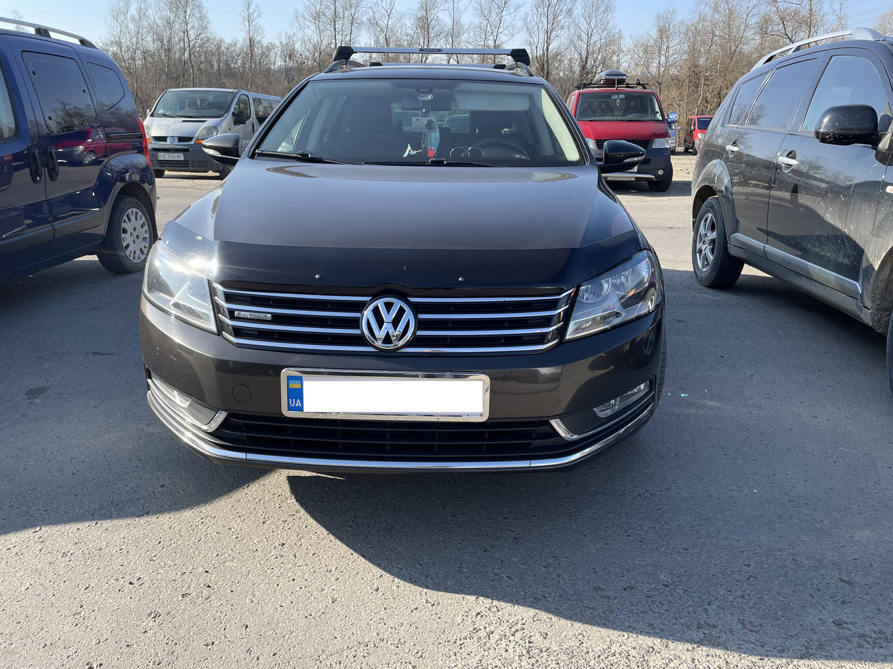 

Дефлектор капота (мухобойка) Volkswagen Passat B7 2011-2015 (HIC)