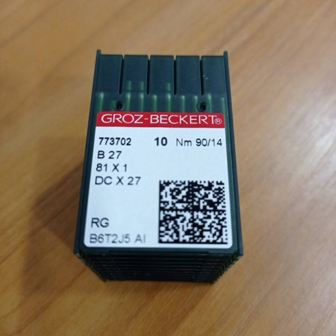 

Иглы для промышленных оверлоков DC*27(RG) №90 "Groz-Beckert" Трикотаж