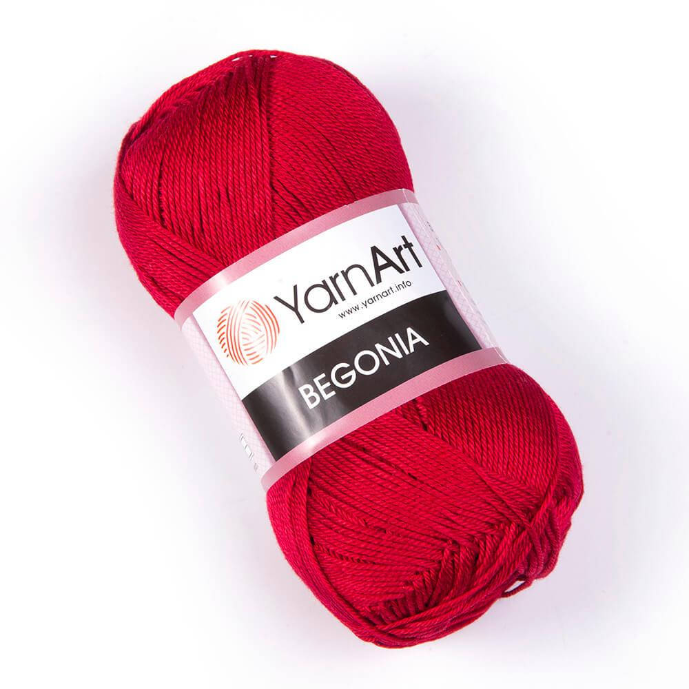 

Пряжа YarnArt Begonia 5020 красный