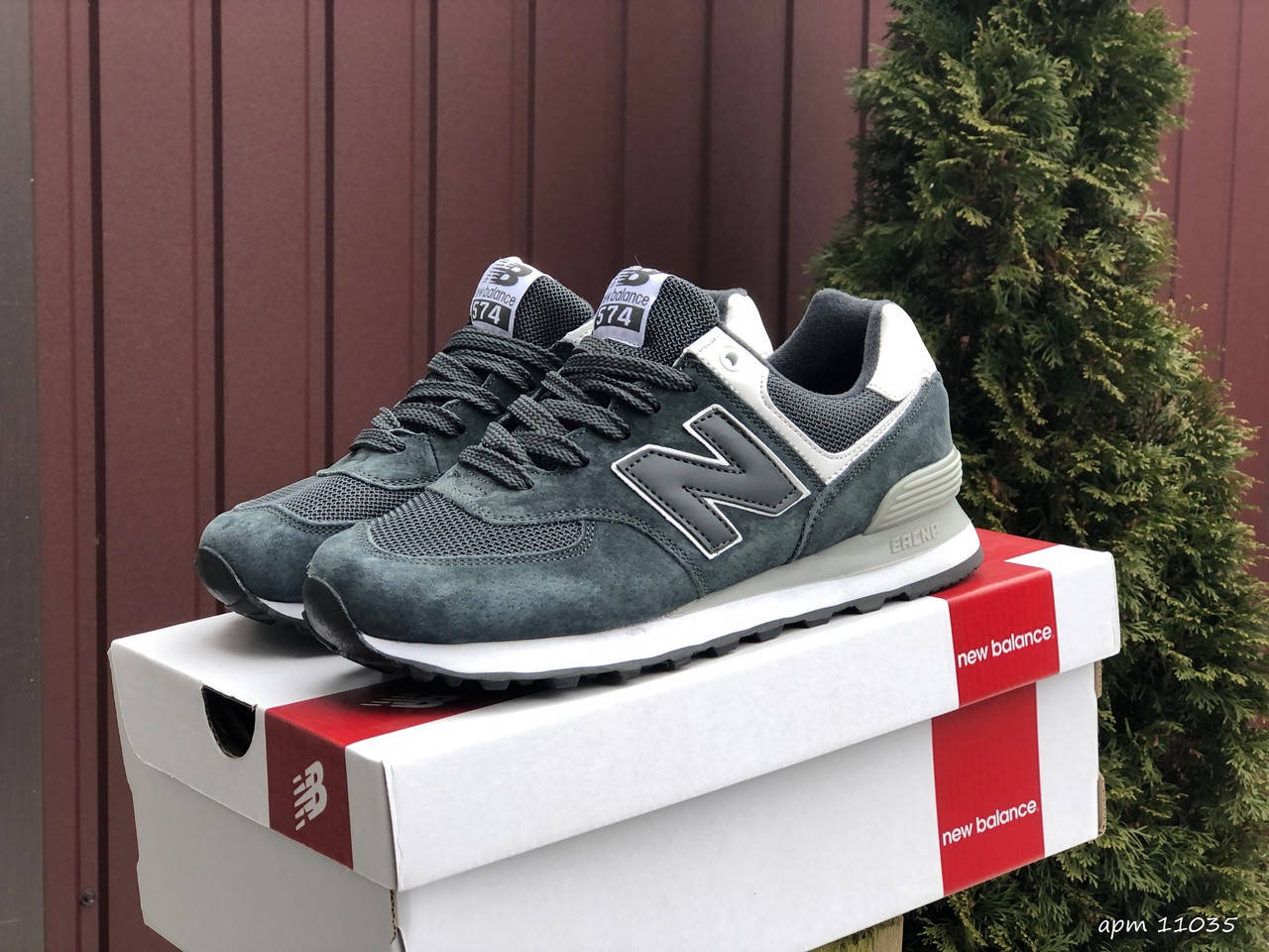 

Женские кроссовки New Balance 574, серые (11035) 39, Серый