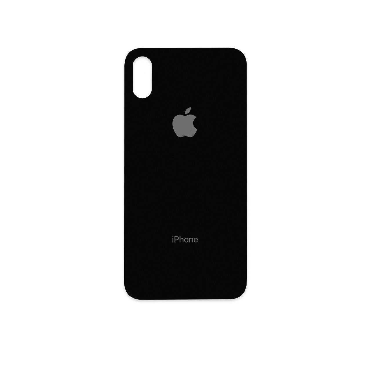 

Задняя крышка APPLE iPhone X черная, Черный