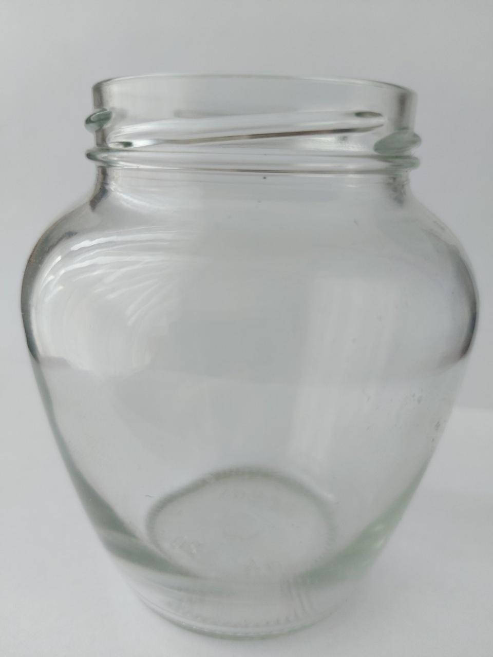 

Банка стеклянная глечик 395 мл то 63 (12 шт), Прозрачный