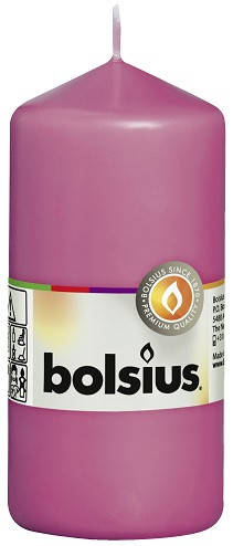 

Свеча цилиндр Bolsius 12 см фуксия (60/120-52810)
