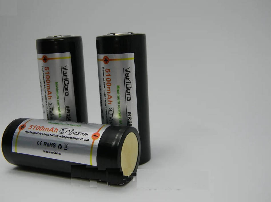 

Аккумулятор INR VariCore 26650 Li-ion 5100-5500 mAh с платой защиты