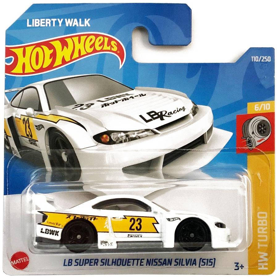 

Машинка Хот Вилс 1:64 LB Super Silhouette Nissan Silvia S15 коллекция HW Turbo Hot Wheels Mattel HCT23
