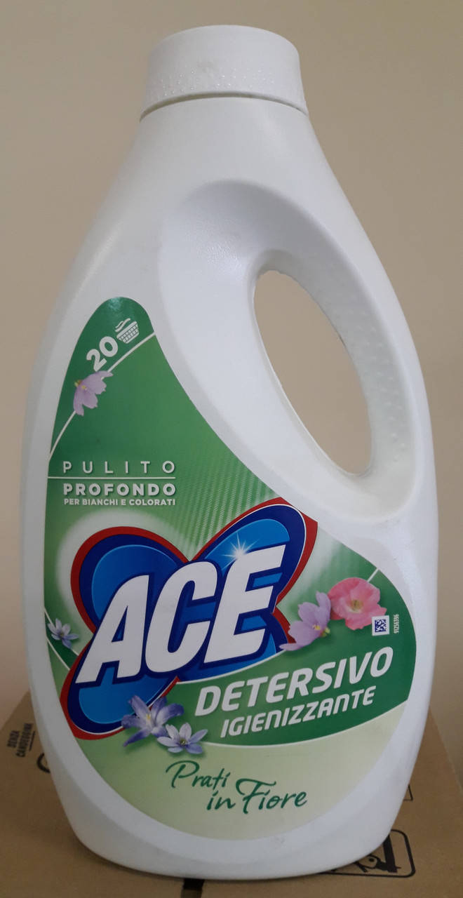 

Гель для прання Ace detersivo igienizzante 1300 мл