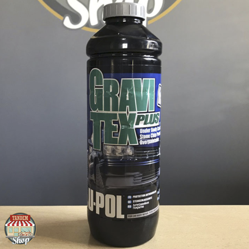 

Антигравийное покрытие U-POL Gravitex™ PLUS, 1 л Черный