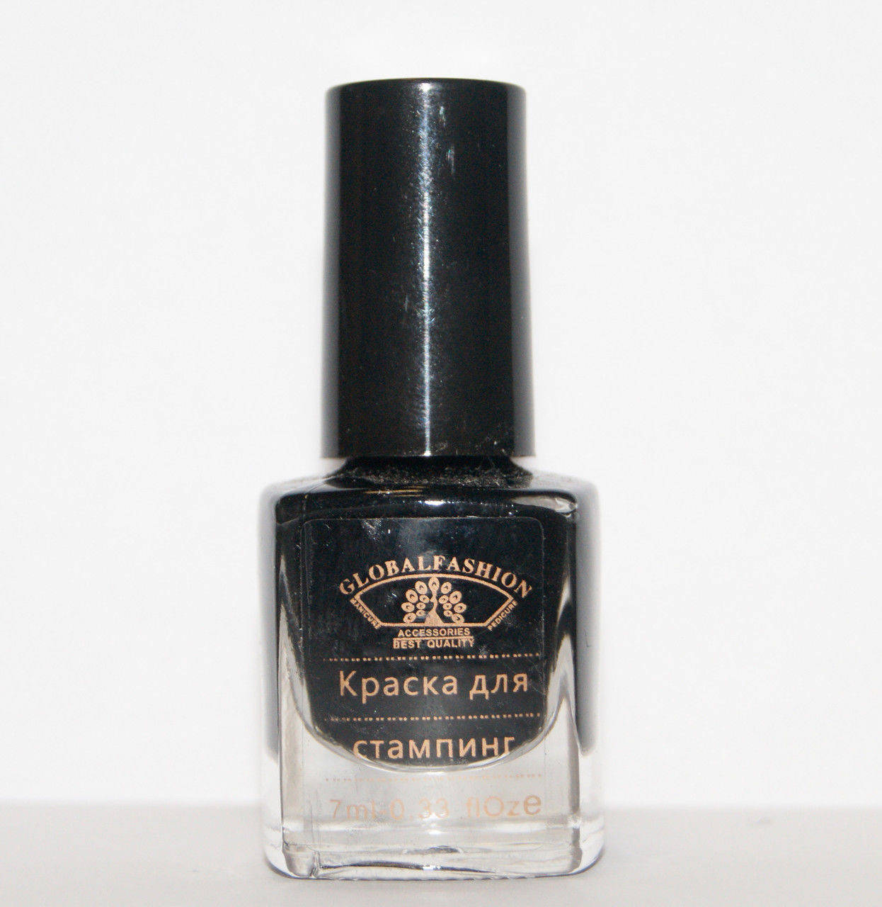 

ЛАК ДЛЯ СТЕМПИНГА GLOBAL ЧЕРНЫЙ (7 МЛ)