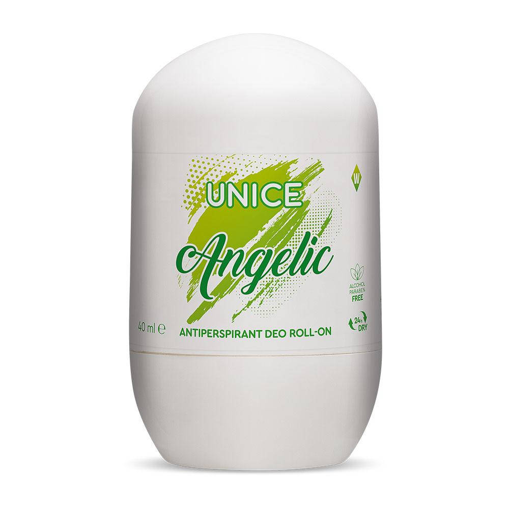 

Женский роликовый дезодорант-антиперспирант Unice Angelic, 40 мл