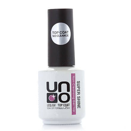 

UNO Топ для гель лака 15 мл, Super Shine без липкого слоя