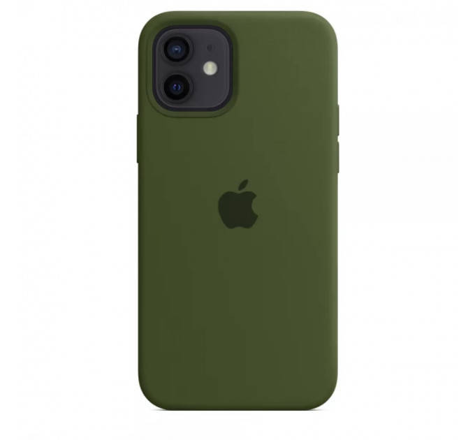 

Чехол Silicone case for iPhone 12 /12 Pro virid