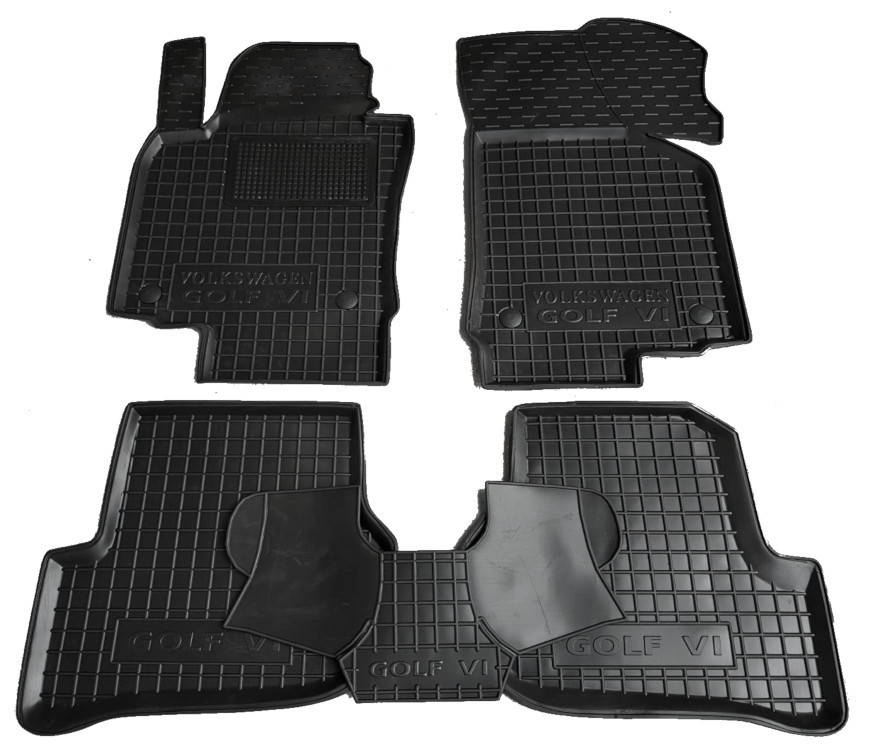 

Полиуретановые коврики в салон Volkswagen Golf 2003-2009, 5 шт. (Avto-Gumm), Черный