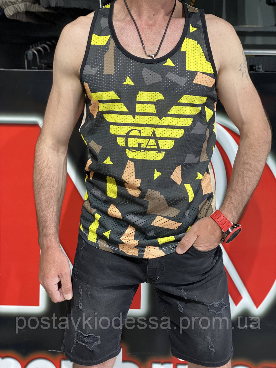 

Майка мужская Armani Турция. Майка мужская брендовая Armani S MLXl Xxl
