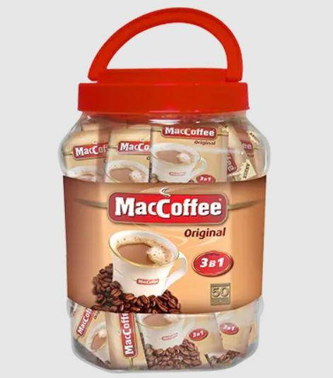 

Кофейный напиток MacCoffee The Original 3в1 Банка 50шт*20г