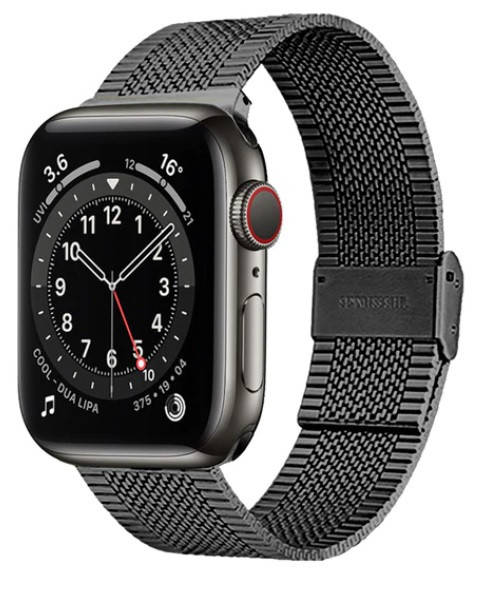 

Металлический ремешок для Apple Watch 42-44mm Black Черный