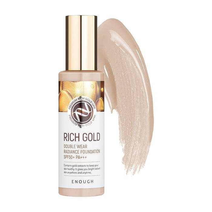 

Тональный крем Enough Rich Gold Double Wear Radiance Foundation SPF 50+ PA+++ тон 13
