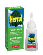 

Супер-клей "HERCUL" брутто 25 гр