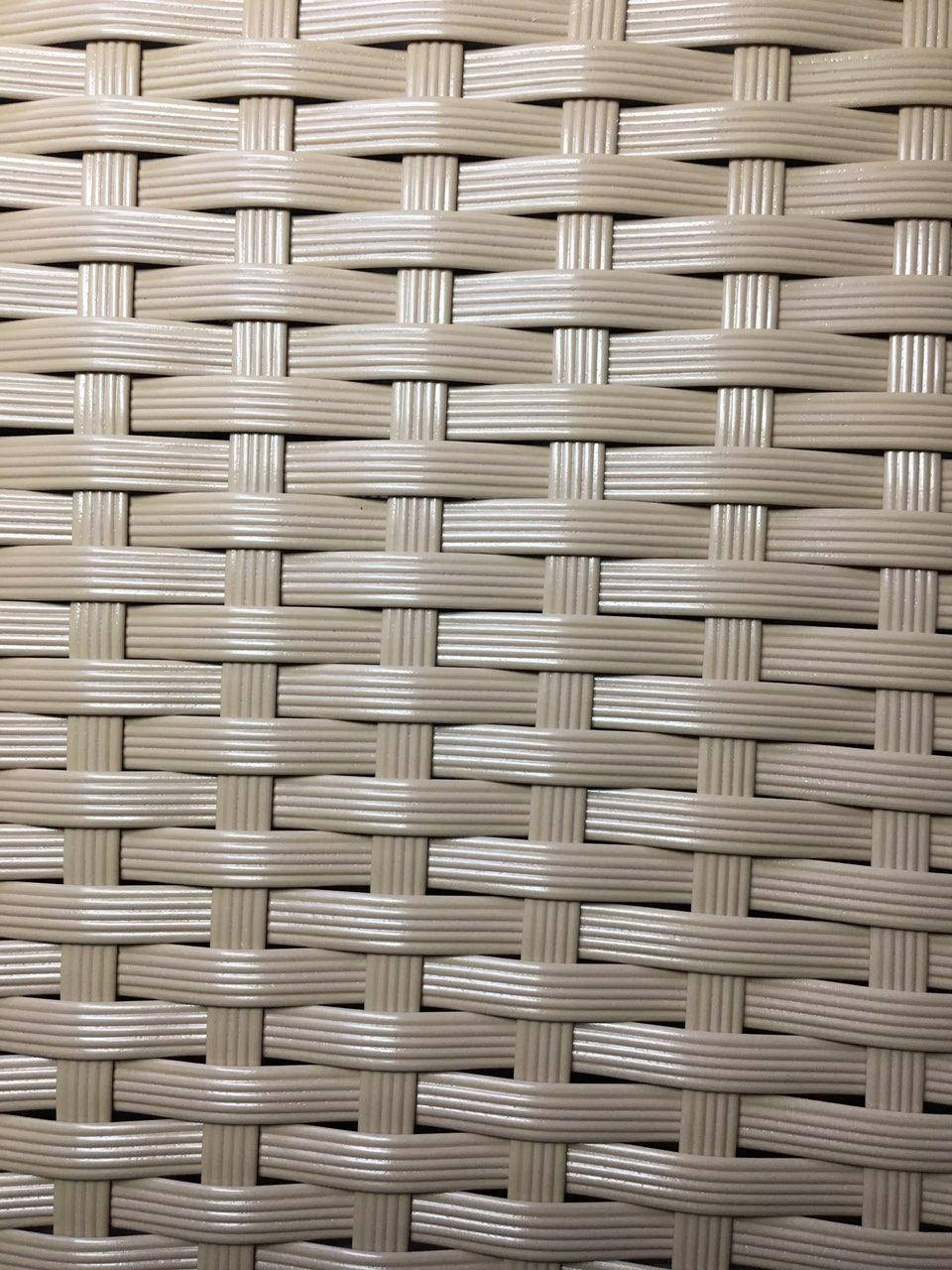 

Искуственый ротанг, техноротанг АУРА "полоска" 8 мм капучино котушка 5 кг