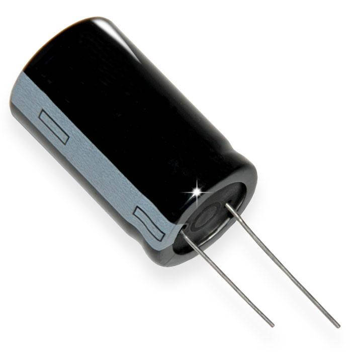 

Конденсатор TE 2200uF 35V 16*26 105C 5000Hr [Low ESR]