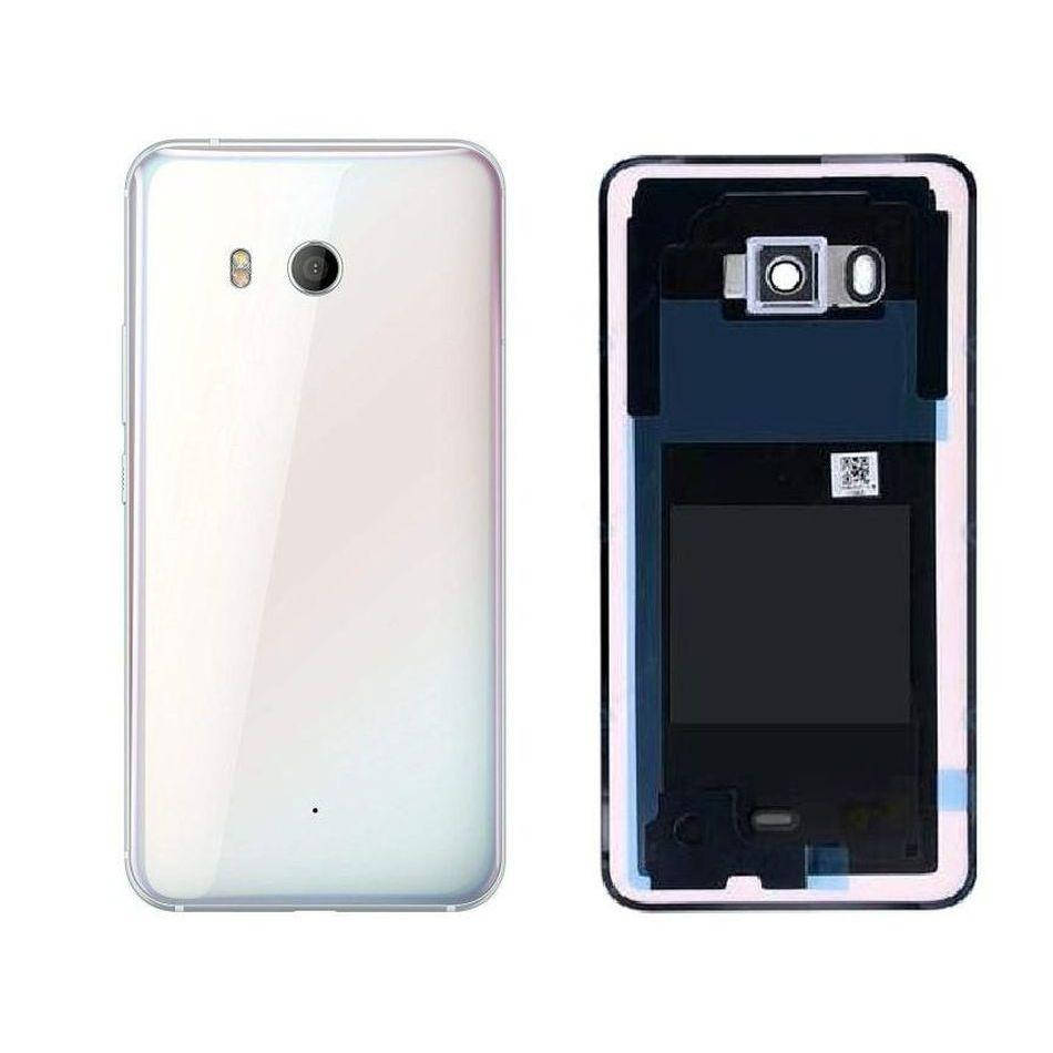 

Задняя крышка HTC U11 белая Ice White оригинал + стекло камеры, Белый