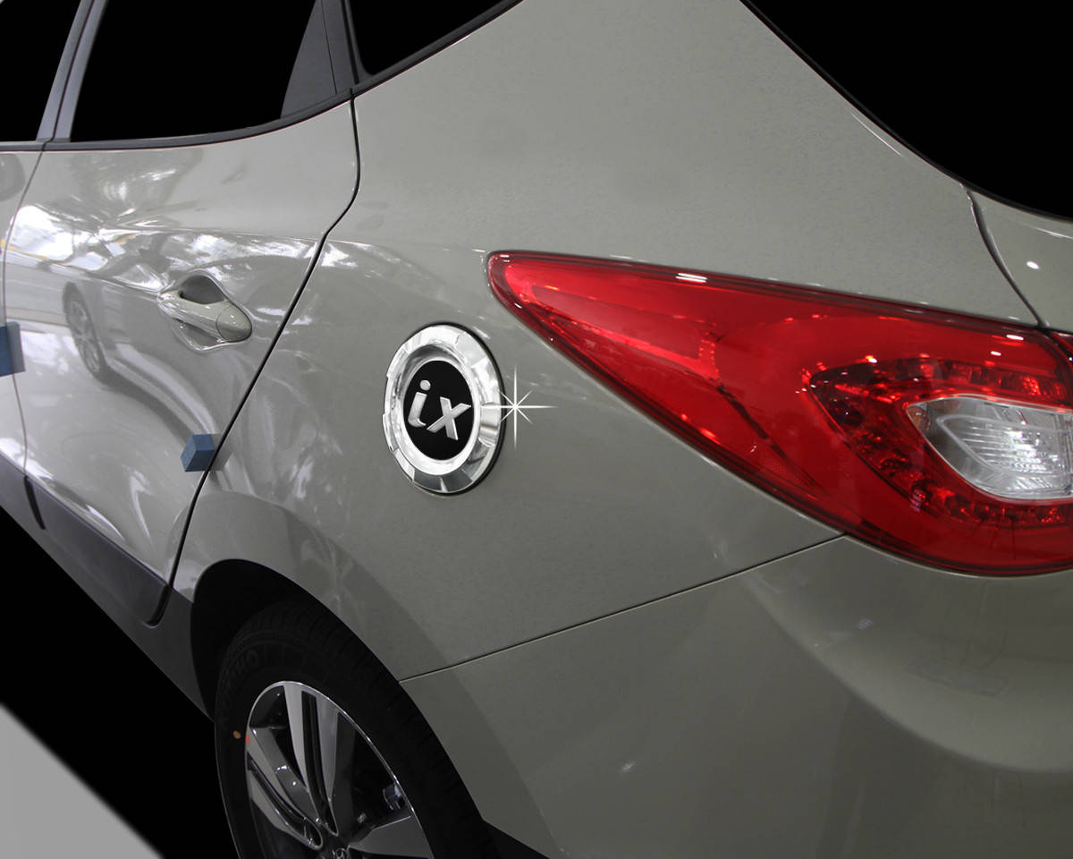 

Хром-накладки на лючок бензобака Hyundai IX35 2009-2014 (Autoclover B346)