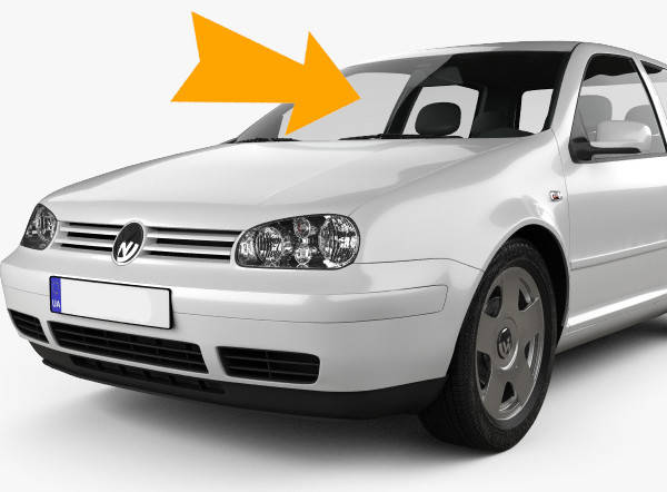 

Лобовое стекло VW Golf IV \ Фольксваген Гольф 4 (1998-2004) хетчбек, универсал