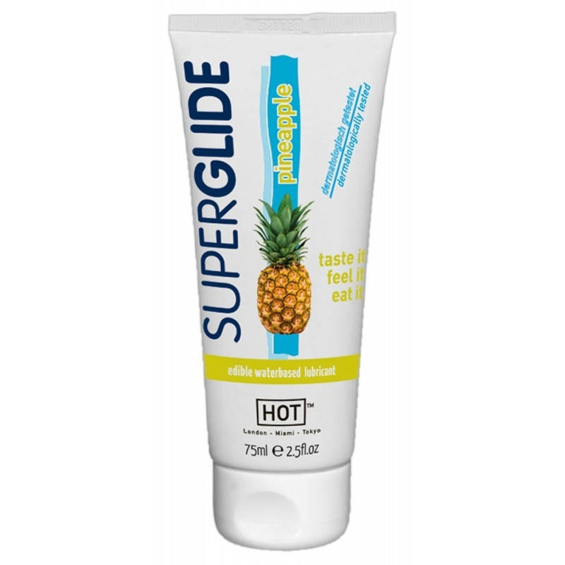

Ананасовая съедобная гель-смазка, Hot - Edibles Superglide Lube, 75 мл