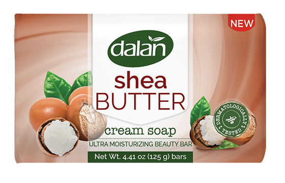 

Туалетное крем-мыло DALAN Cream, 125 гр с маслом Ши