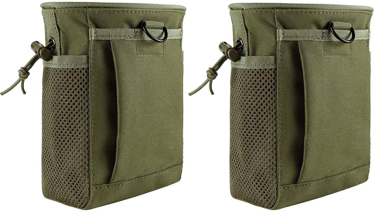 

Тактический военный мешок для сбоса магазинов АК, цвет зелёный