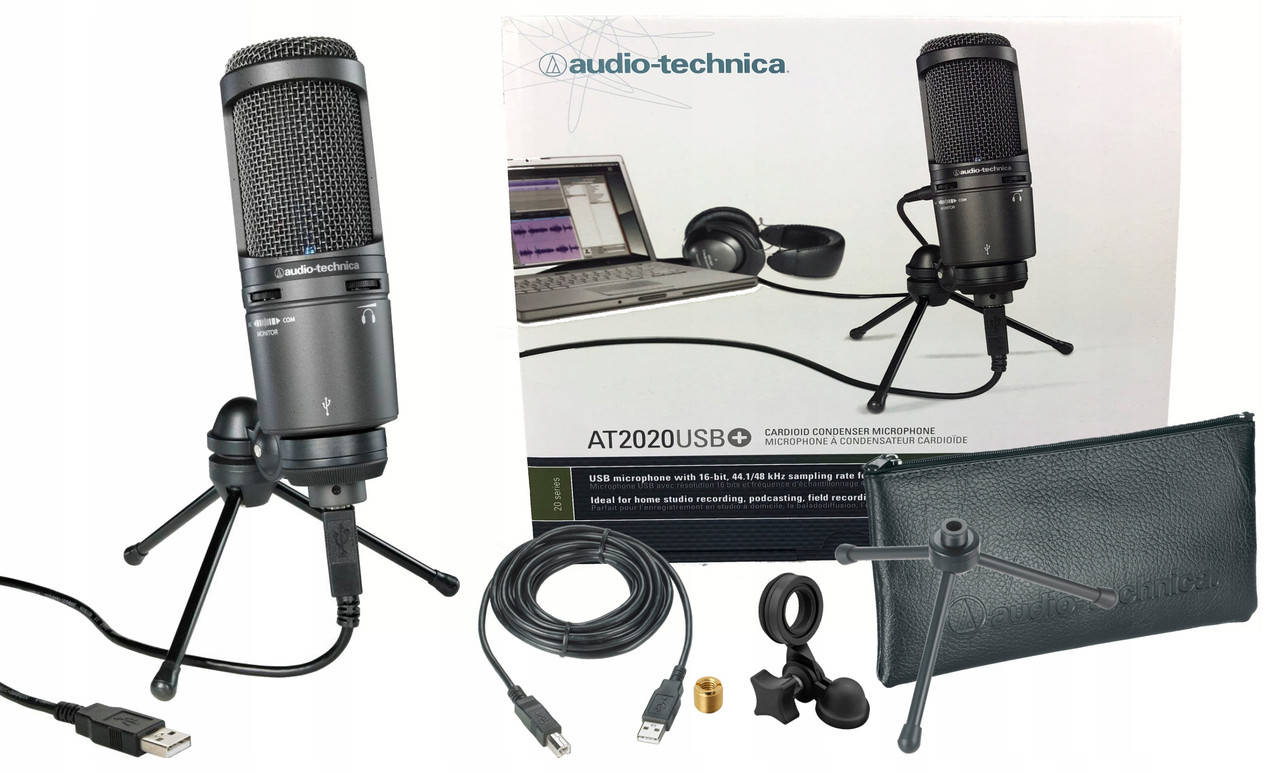 

Студийный микрофон Audio-Technica AT2020 USB+