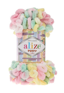 

Пряжа Puffy Color Alize-5862