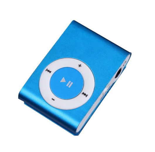 

MP3 плеер клипса Aluminum Player TY33195 Синий