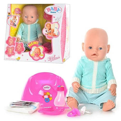 

Игрушка Пупс Baby Born интерактивная ВВ8001D