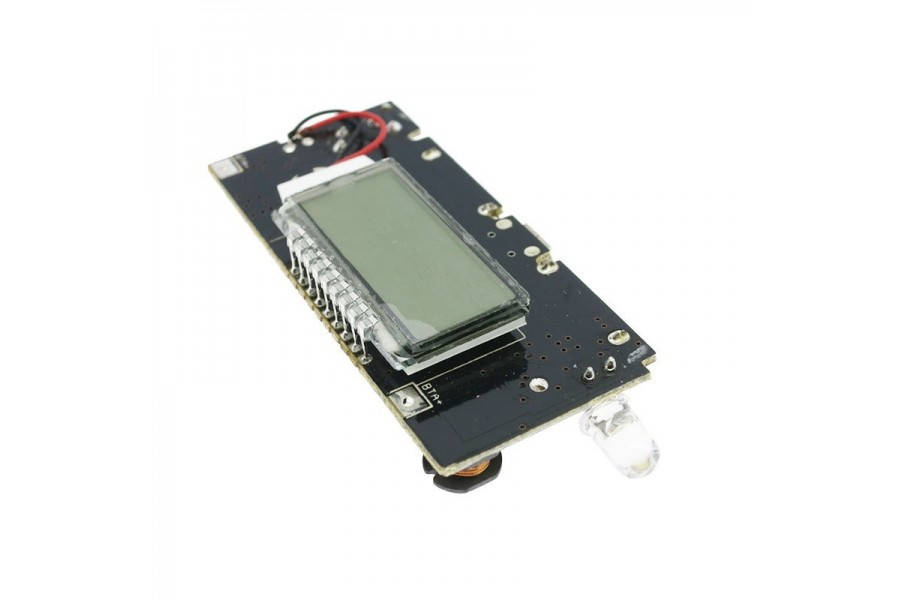 

Модуль PowerBank с LCD дисплеем, 2 x USB 5В, 2А
