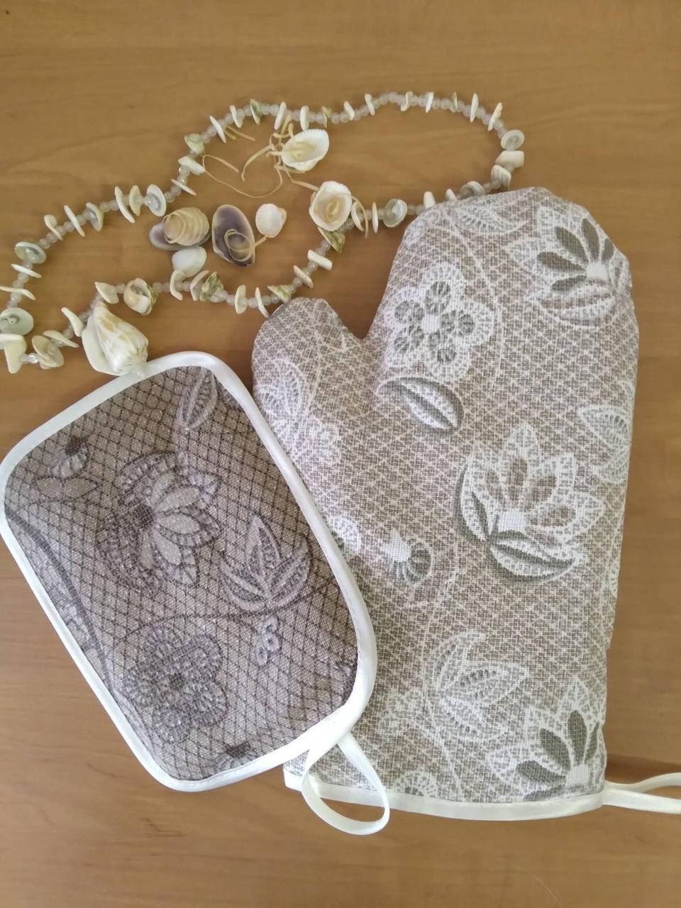 

Набір прихватка+рукавичка, Разные цвета