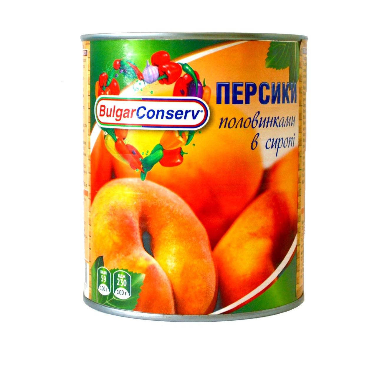 

Персики консервированные (половинки) 840\480гр