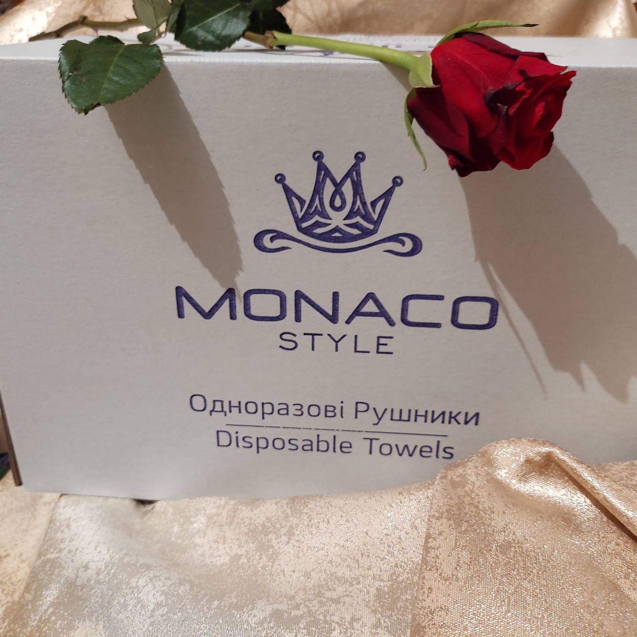

Одноразовые полотенца-нетканые одноразовые 40*70Monaco, Белый